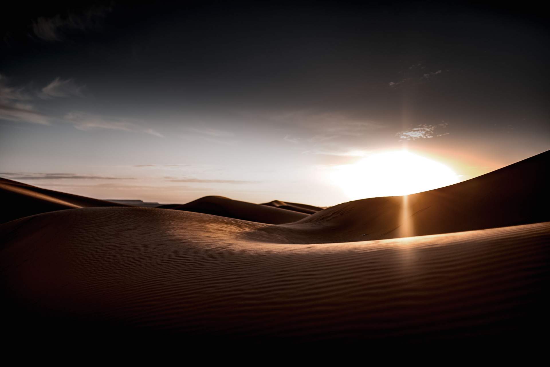 Sandwüste in Marokko