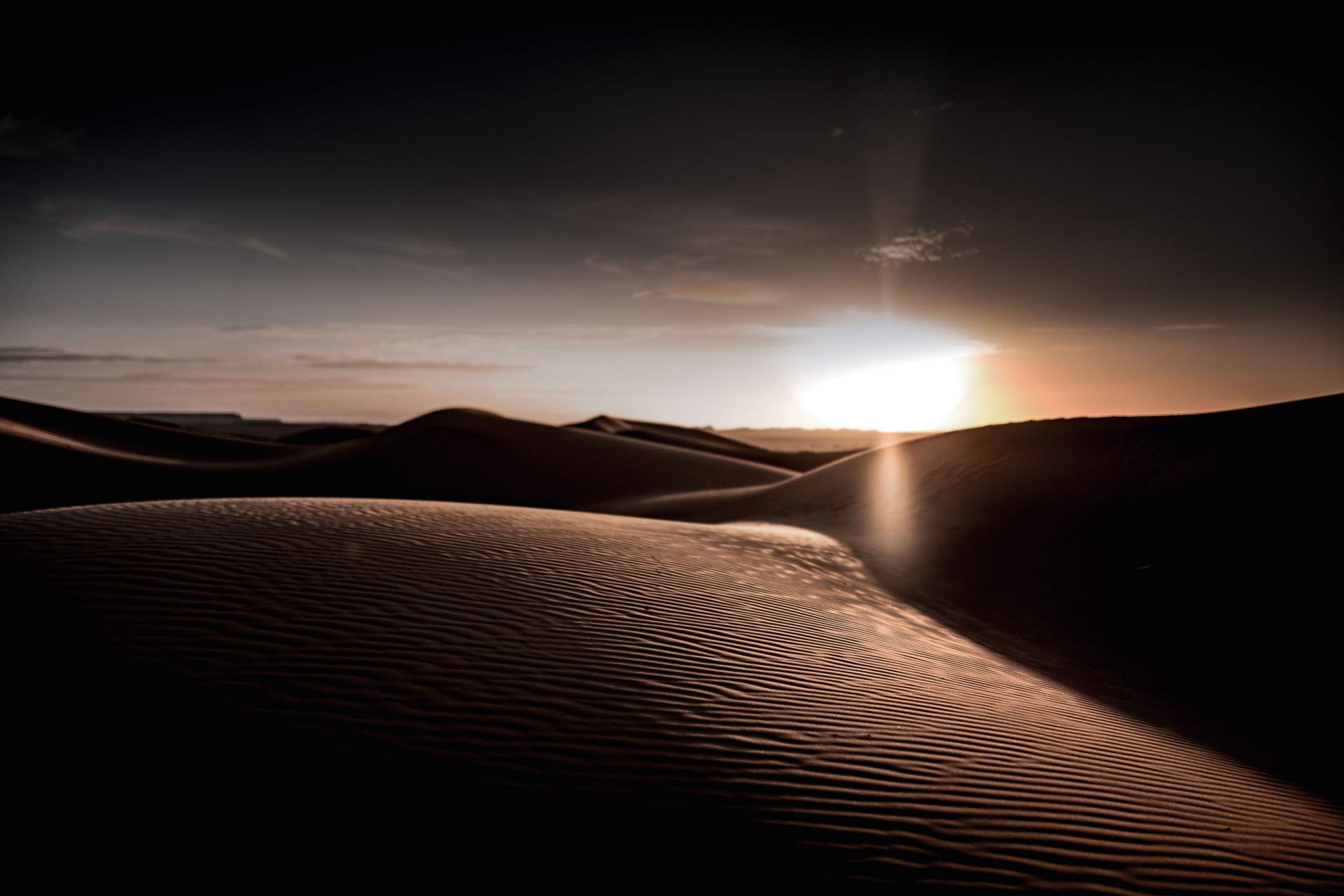 Sandwüste in Marokko